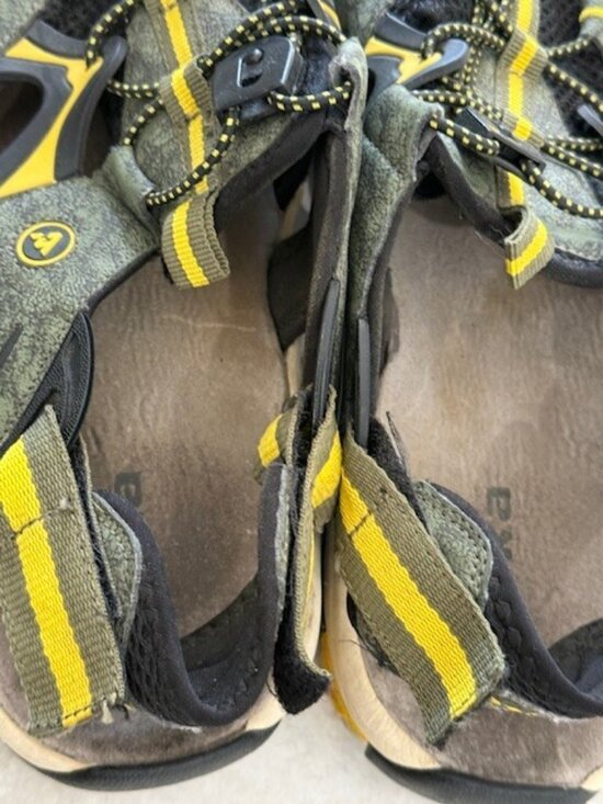 Atika Outdoor Sandals Size 11 Gray Yellow AT-M104-MU Hiking Water Sport Shoes main image 9